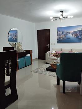 apartamentos - Apartamento Amueblado, edif Mediterráneo,Stgo