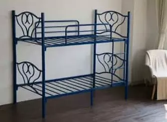 muebles y colchones - CAMAROTE 2 AZUL NIVELES 39"X39"