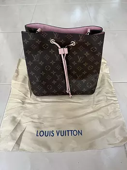 carteras y maletas - Bolso Louis Vuitton NeoNoe rosa 