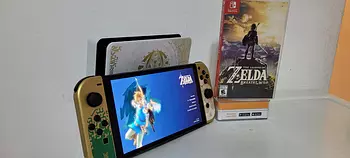 consolas y videojuegos - Nintendo Switch Oled New Con un juego Fisico