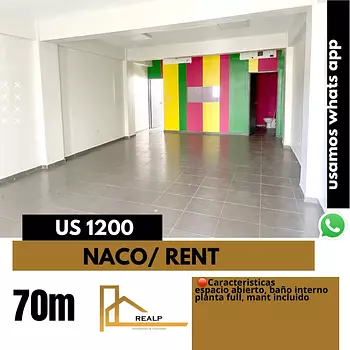 oficinas y locales comerciales - local céntrico en Naco 