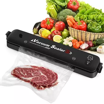 cocina - Vacuum Sealer selladora de plastico automática con sistema de sellado al vacío 