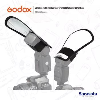 accesorios para electronica -  Godox Reclector Difusor Reversible