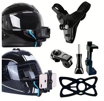 bicicletas y accesorios - Soporte de correa para casco para Gopro y Camaras 