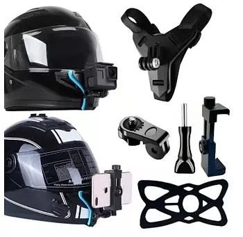 bicicletas y accesorios - Soporte de correa para casco para Gopro y Camaras 