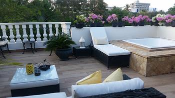 apartamentos - bella vista finamente amueblado con piscina yacusi