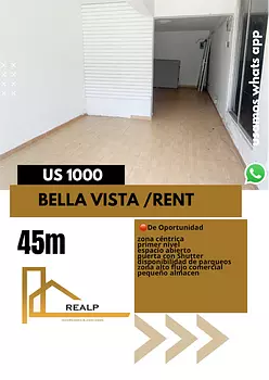 oficinas y locales comerciales - Local céntrico en bella vista 