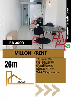 oficinas y locales comerciales - Local en el millon céntrico y comercial 