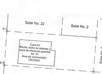 solares y terrenos - Solar 504 mts en  Ens. Ozama 