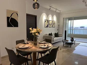 apartamentos - Apartamento en alquiler nuevo y amoblado de 2 habitaciones + estudio