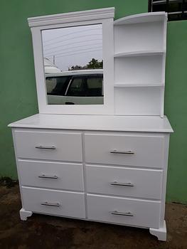 muebles y colchones - Gavetero de seis gvetas color blanco 