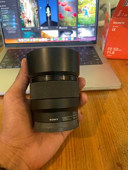 camaras y audio - Lente Sony 50 MM F1.8 E-mount - Full Frame (FE)