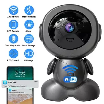 camaras y audio - 🔒 Cámara IP PTZ Robot Inteligente HD 1080P –Video