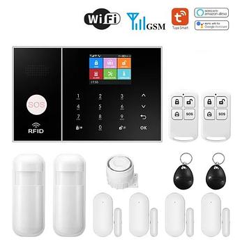 otros electronicos - Kit Alarma de Seguridad Inalambrica WiFi GSM