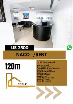 oficinas y locales comerciales - Local en Naco 