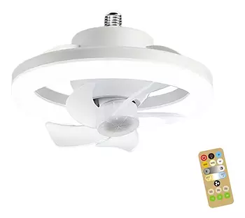 aires acondicionados y abanicos - VENTILADOR CON LAMPARA LED FAN LIGHT 85%