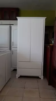muebles y colchones - Armario closet pequeño blanco 