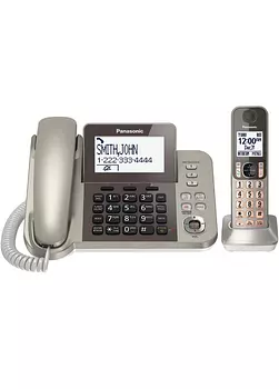 celulares y tabletas - Panasonic KXTGF350N Dect 1-Handset teléfono fijo