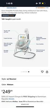 coches y sillas - Swing Set/ Hamaca para Bebes
