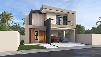 casas - Hermosa Casa en Proyecto Cerrado -Tamboril