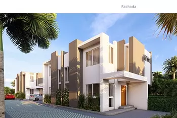 casas vacacionales y villas - Proyecto de Villas White Sand Punta Cana