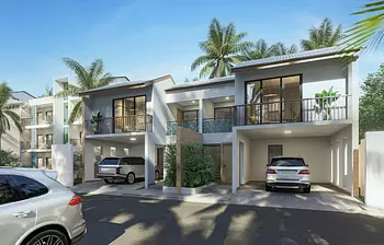 casas vacacionales y villas - Villas Duplex en las Terrenas Samana a 400m2 Playa