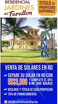 solares y terrenos - TERRENOS EN PROYECTO RESIDENCIAL 