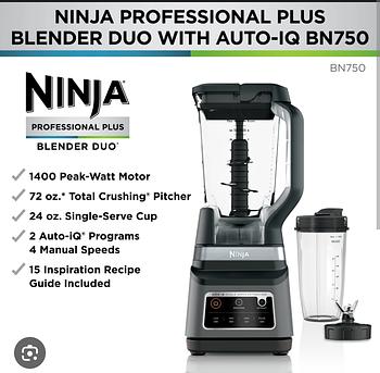 electrodomesticos - Licuadora ninja 
