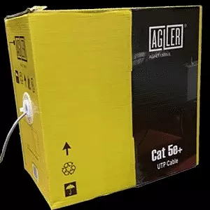 otros electronicos - ABLE UTP AGILER CAT5E, 1000 PIES, 25 AWG, 100% COBRE, FLUKE TEST PASS, 4 PARES