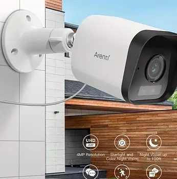 camaras y audio - Cámara de Seguridad Wifi Exterior 4MP con Visión N