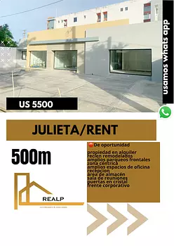 oficinas y locales comerciales - Propiedad céntrica en la Julieta