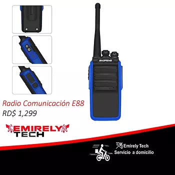 equipos profesionales - Radio Comunicacion Walkie Talkie Marca Baofeng E88