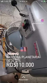 servicios profesionales - BATIDORA PLANETARIA ✅
De 20 QTS