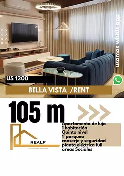 apartamentos - Apartamento sector exclusivo bella vista