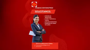 empleos disponibles - Reposteria busca Auxiliar de Reposteria