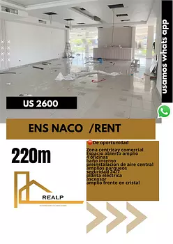 oficinas y locales comerciales - Local en ensanche Naco amplio 