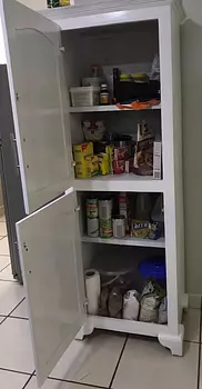 cocina - Mueble organizador en color blanco 