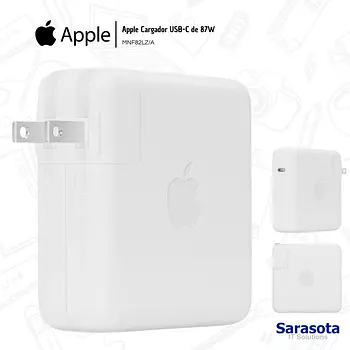 accesorios para electronica - Adaptador de corriente USB-C de 87W de Apple