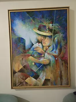 arte y antigüedades - Cuadro Osiris 