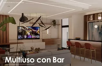 apartamentos - Alquilo apartamento nuevo a estrenar en el sector de Evaristo morales con linea 