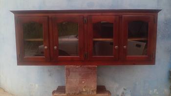 muebles y colchones - Gabinetes con cristal 