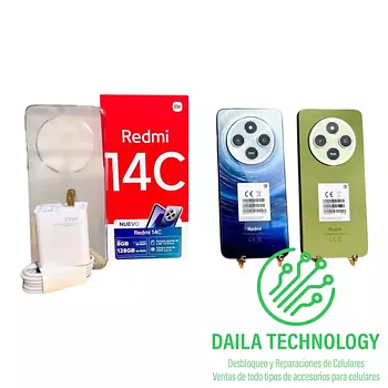 celulares y tabletas - Redmi 14C 128GB 