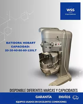 equipos profesionales - Batidora Hobart Capacidad: 20-30-40-60-80-120LT