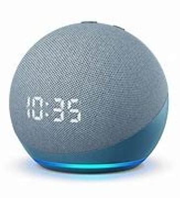 Corotos | Alexa Con Reloj Echo Dot 4ta Generacion