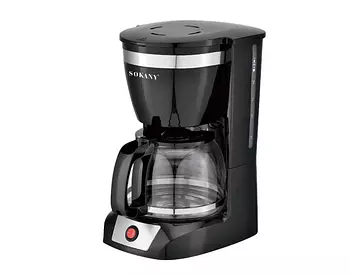 electrodomesticos - Cafetera sokany cm-108s de 12 tazas