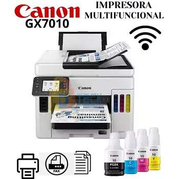 impresoras y scanners -  MULTIFUNCIONAL CANON MAXIFY GX7010, PROFESIONAL  