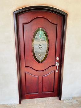 muebles y colchones - Puerta 🚪 en caoba 