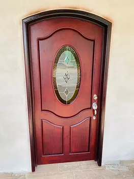 muebles y colchones - Puerta 🚪 en caoba 