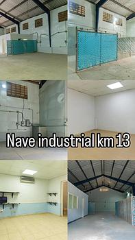 oficinas y locales comerciales - Rento nave industrial Km13 