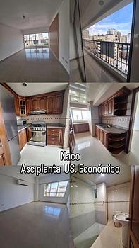 apartamentos - Rento apartamento sin amueblar en Naco 